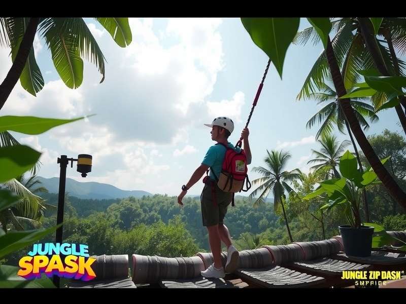 Jungle Zip Dash Spark Overview